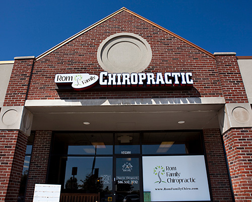 Chiropractic Shelby Charter Township MI Front Entrance