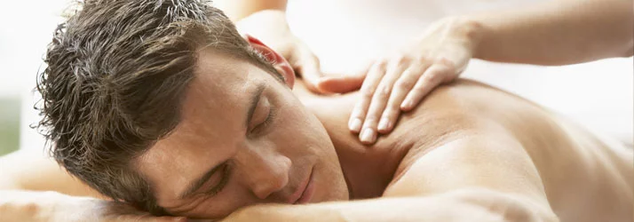 Chiropractic Shelby Charter Township MI Massage Therapy A man receiving a back massage.